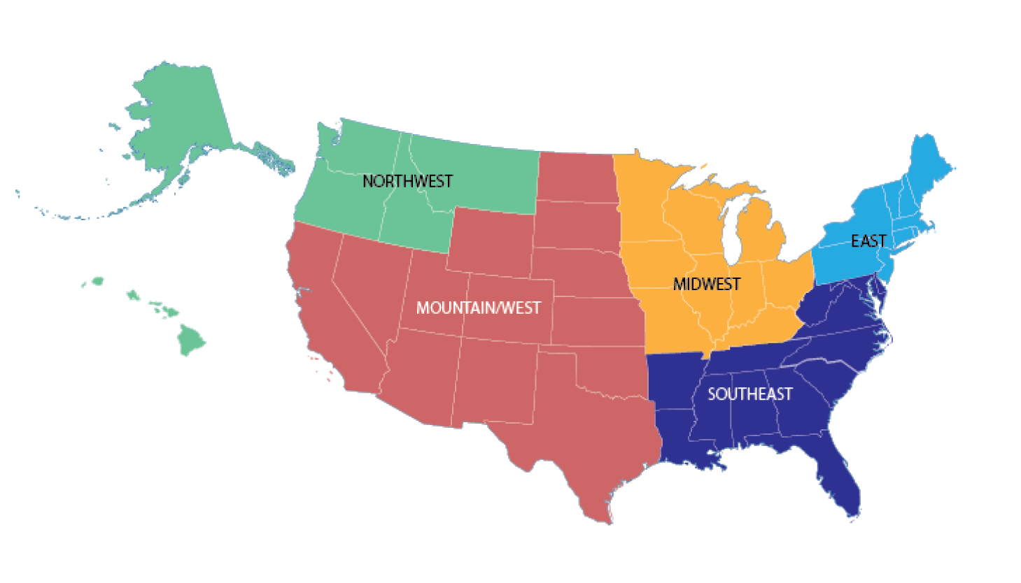 USMCA Map