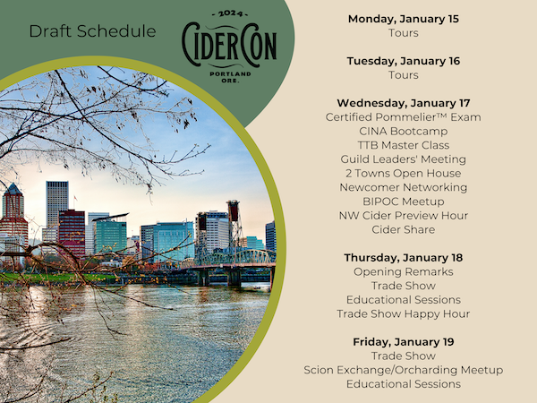 CiderCon Schedule v1.1